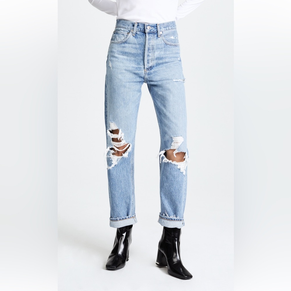 AGOLDE 90s Mid Rise Straight Jeans